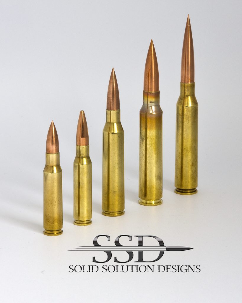 Ssd Custom Ammunition Testpackages - Solids Solution Designs